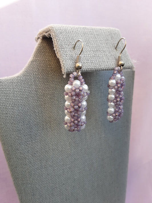 Trinity Beaded Earrings