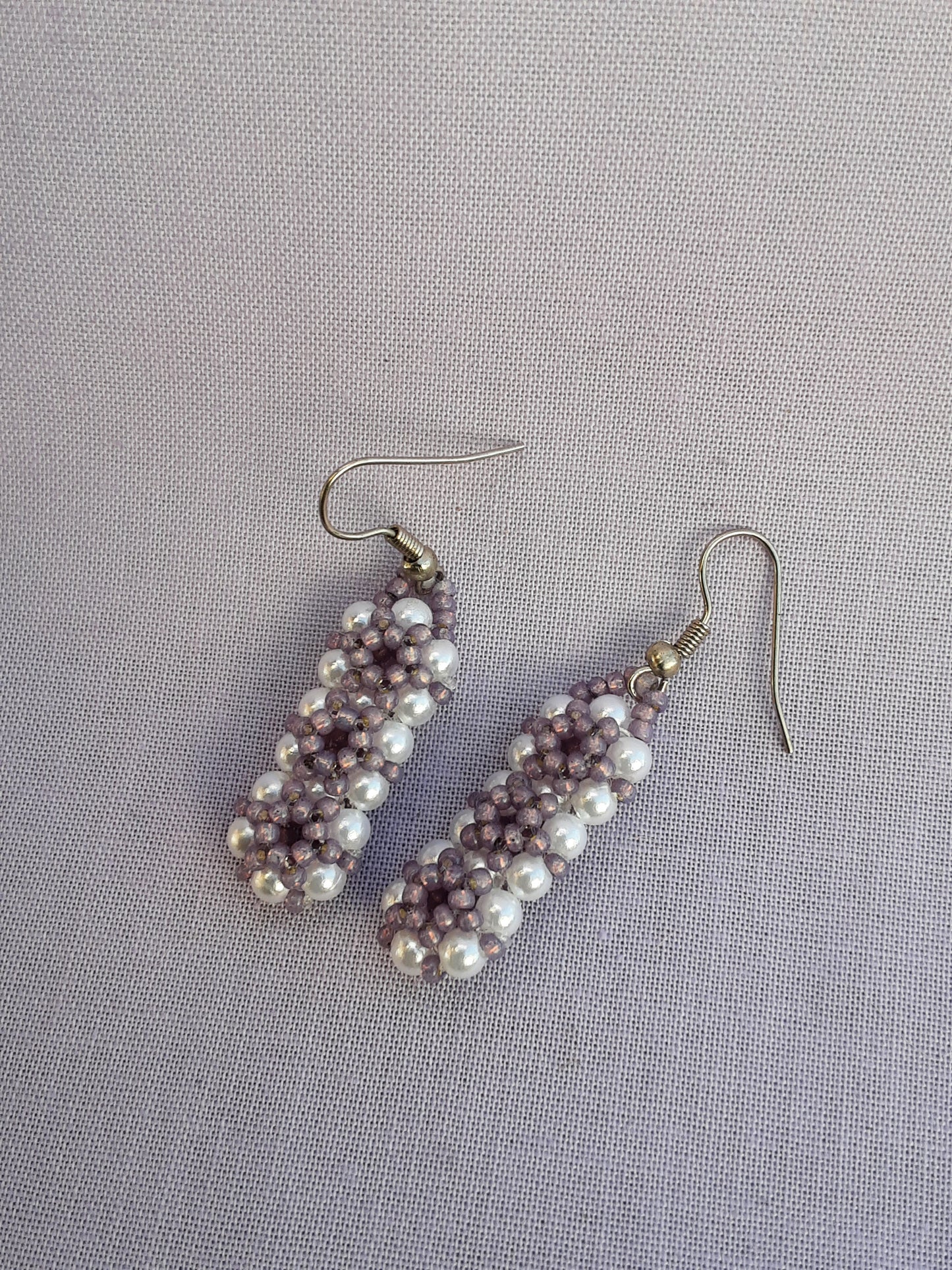 Trinity Beaded Earrings