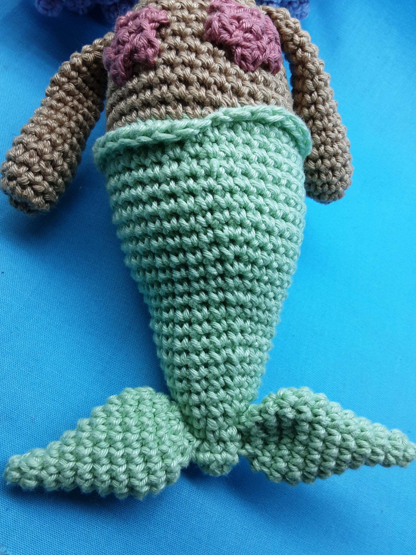 Aurora Mermaid Crochet Doll