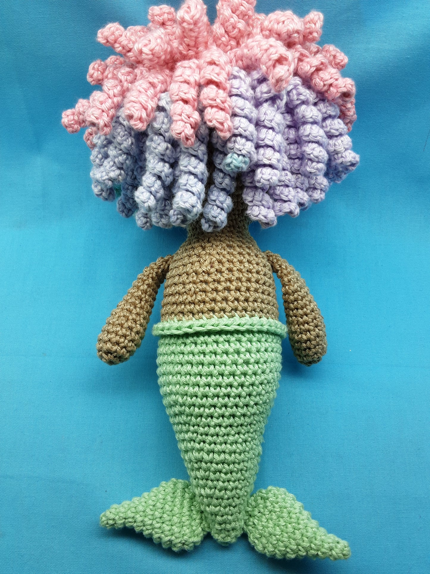 Aurora Mermaid Crochet Doll