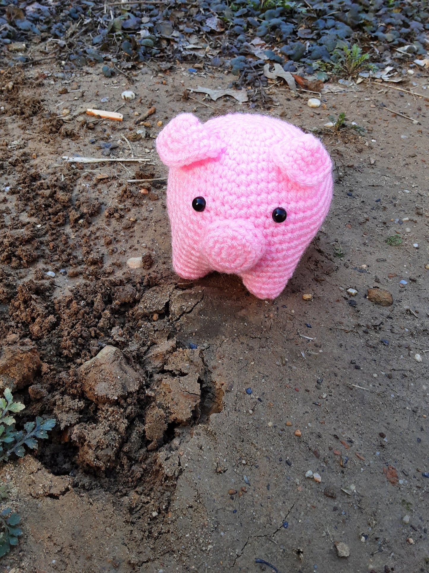 Little Crochet Pig