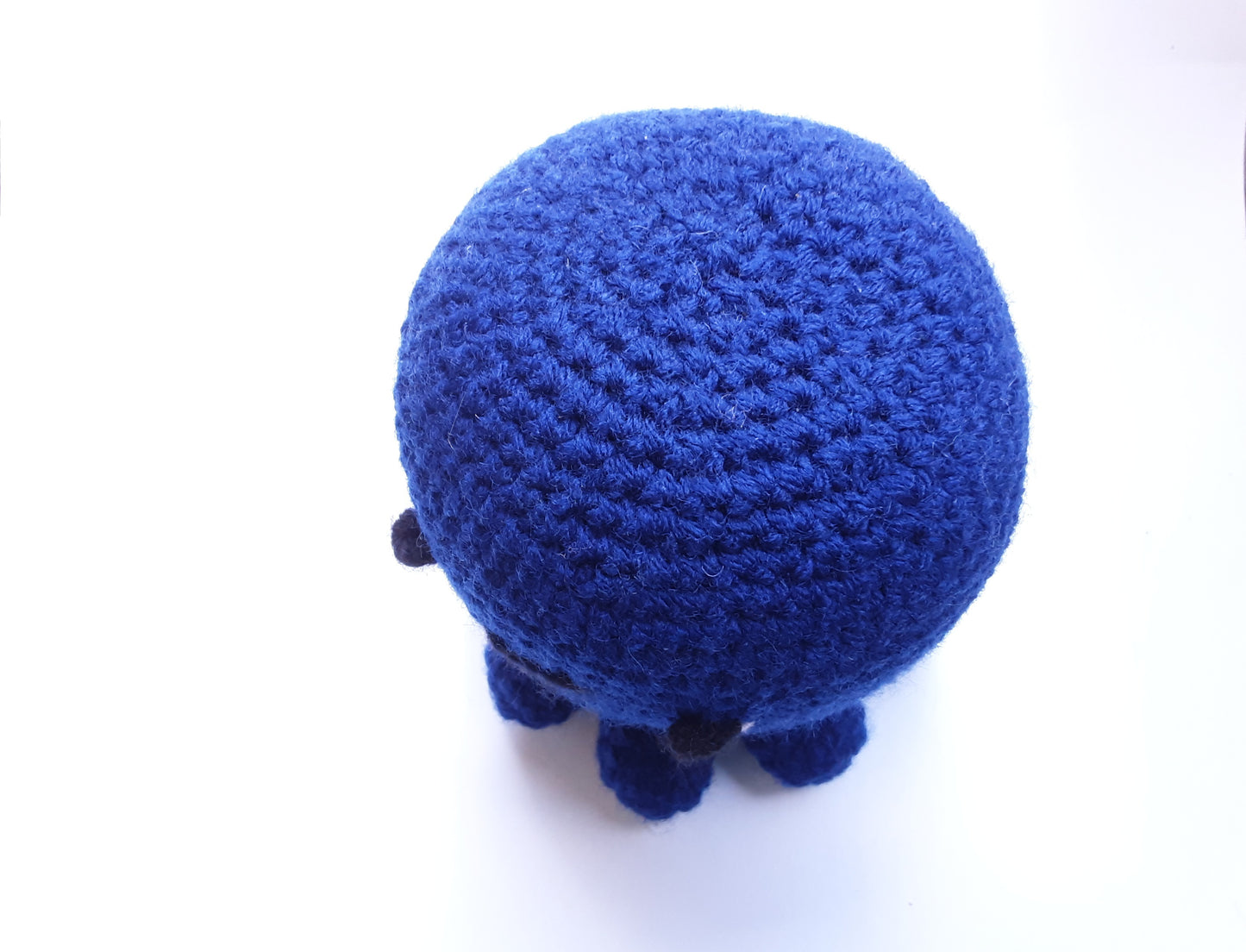 Crochet Blue Octopus