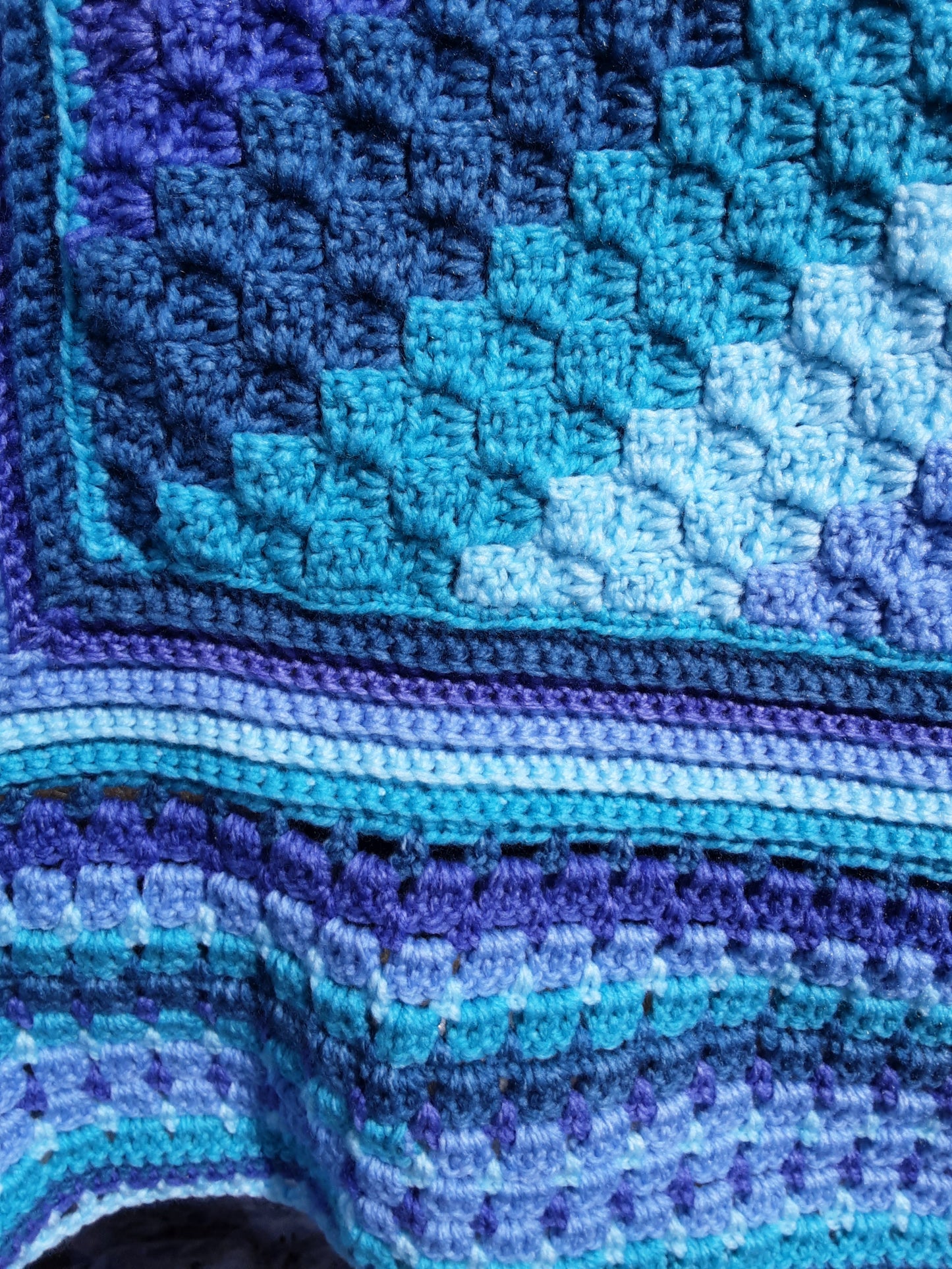 Blue Love Afghan