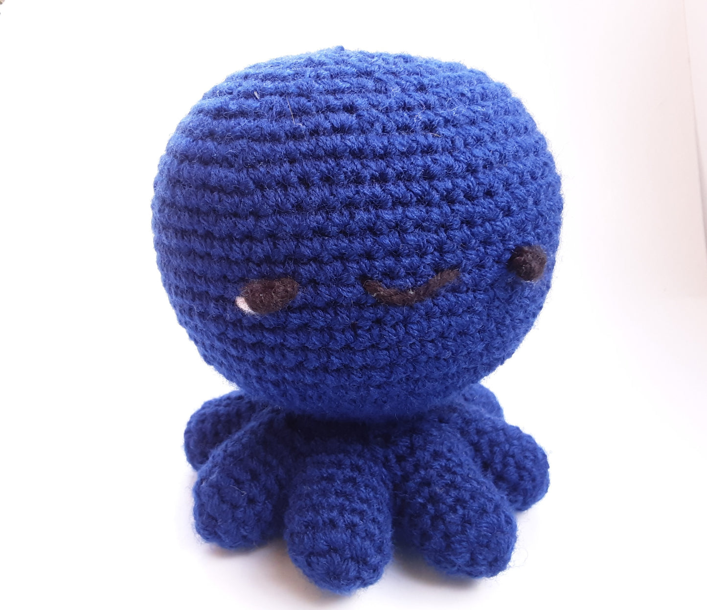 Crochet Blue Octopus