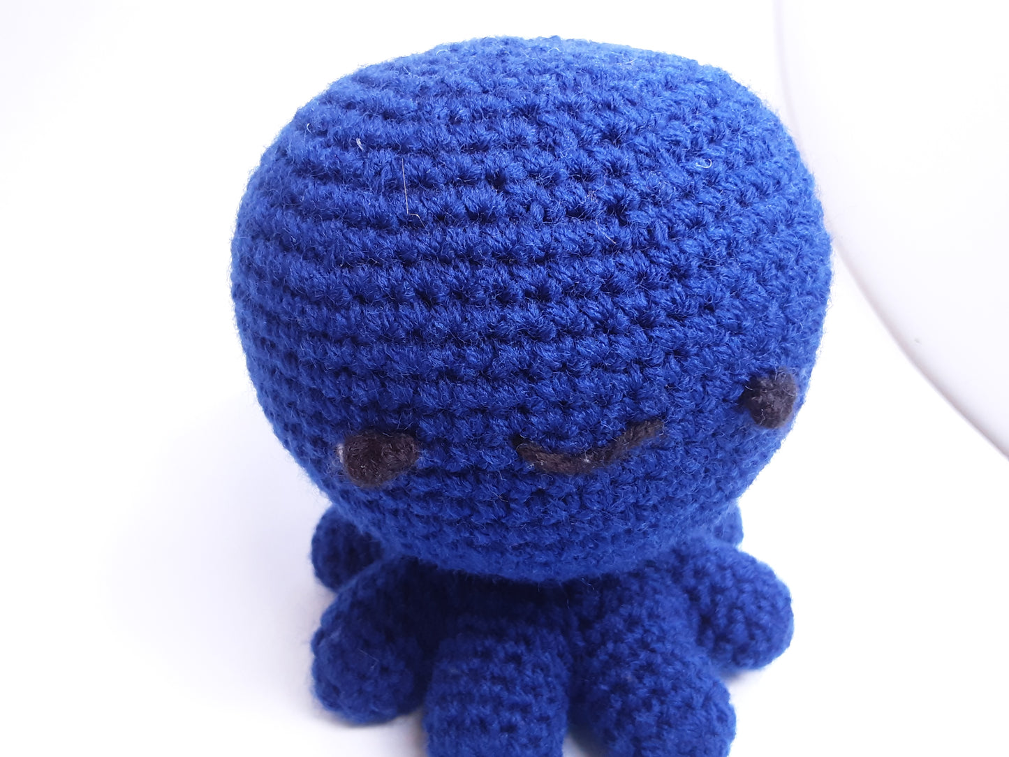 Crochet Blue Octopus