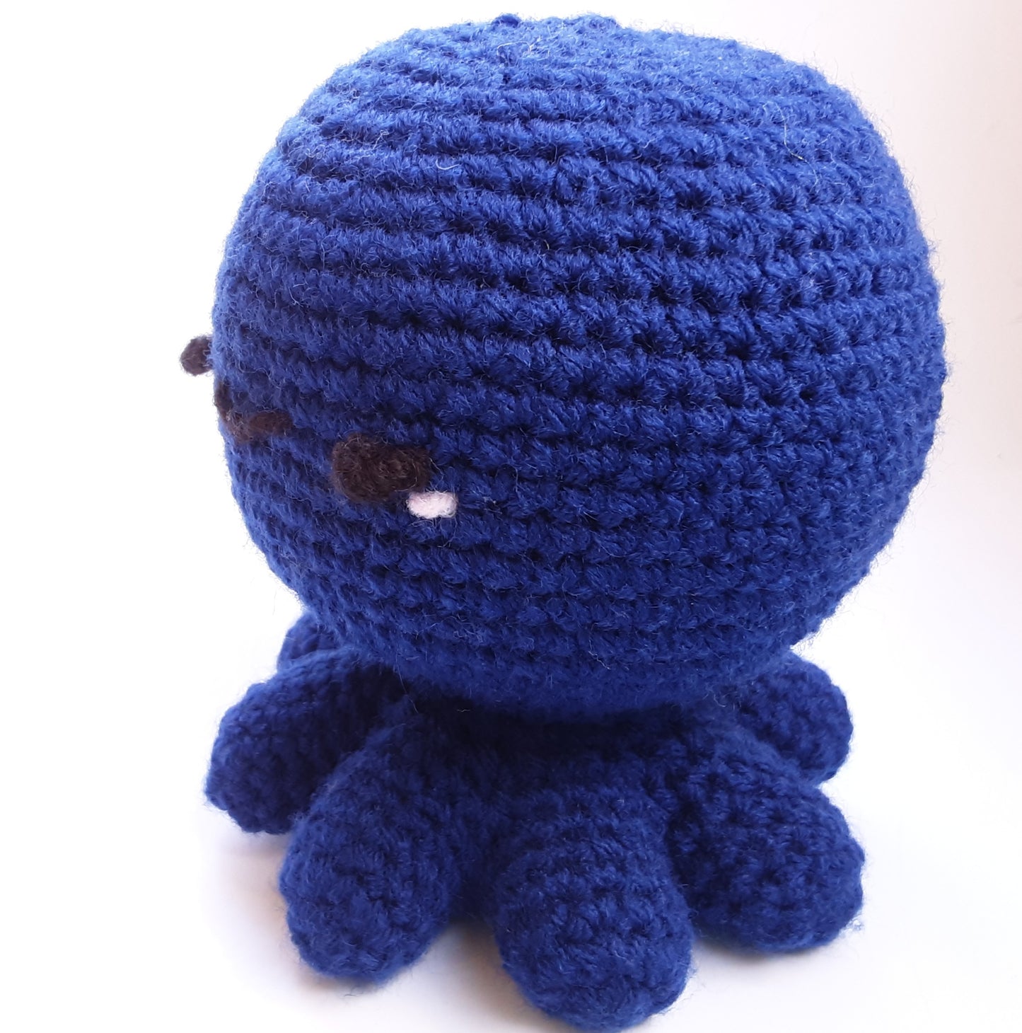 Crochet Blue Octopus