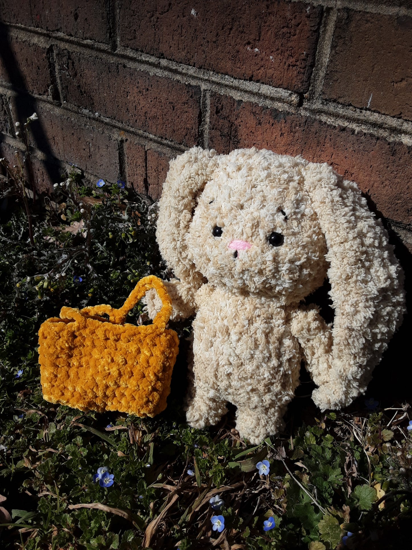 Fluffy Crochet Bunny