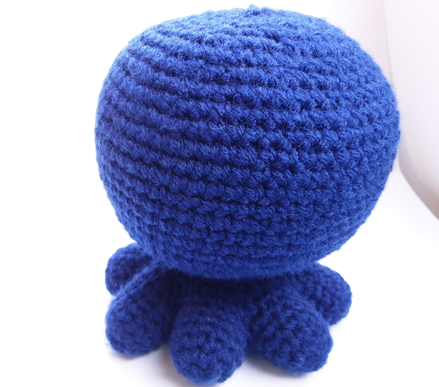 Crochet Blue Octopus